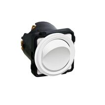 Excel Life - Rocker switch mechanism Single Pole Double Throw - 16A - Matt White