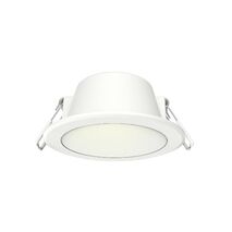 HPM Alina LED 7W 800lm Tri-Colour Flush Downlight 90mm White