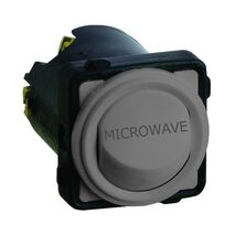 Excel Life - Engraved rocker switch mechanism 2 way 16AX 240V a.c. MICROWAVE engraved urban grey