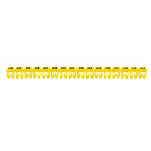 CAB3 - Markers for wiring 4 to 6mm² numbers - colour code 4-6mm² letter Q pack of 300