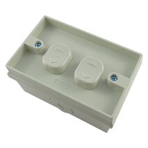 Single Weatherproof Surface Switch 2 Gang