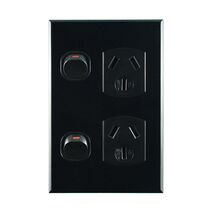Double Power Point – VERTICAL BLACK