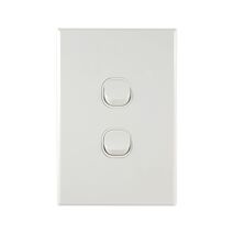 Light Switch 2 Gang – VERTICAL