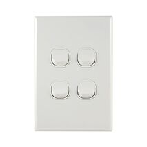 Light Switch 4 Gang – VERTICAL