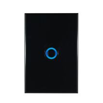 Electronic Time Delay Switch with Blue LED Indicator BLACK