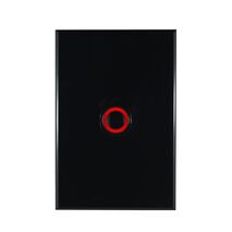 Electronic Time Delay Switch with Red LED Indicator BLACK