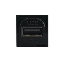 SINGLE USB Charger Mechanism BLACK