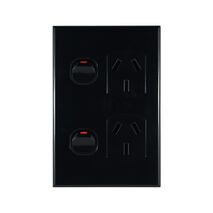 Double Power Point – VERTICAL BLACK