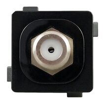F to F Type Connector 1GB Barrel – BLACK