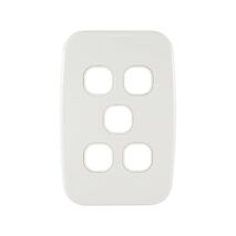 Grid Plate 5 Gang
