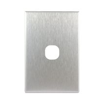 Metal Cover Plate 1 Gang