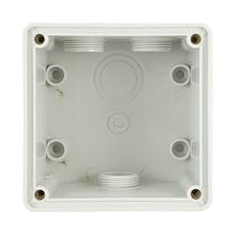 IP66 Mounting Base 1 Gang Shallow Base