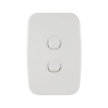 Light Switch 2 Gang – VERTICAL