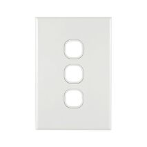 Grid Plate 3 Gang