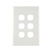 Grid Plate 6 Gang