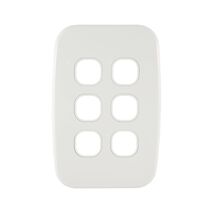 Grid Plate 6 Gang