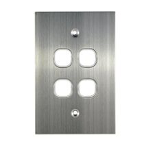 Grid Plate 4 Gang