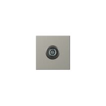 Arteor modular - TV socket F-type cable & pay TV 0-2.4GHz 2 module magnesium