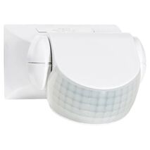 HPM PIR 180° Surface Mount Movement Sensor White