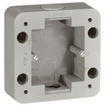 Soliroc - Surface mount box 1 gang 110x110x45mm