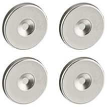 Soliroc - Set of 4 blanking plugs removable only by drilling