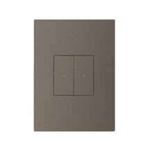 ARTEOR with NETATMO - Smart Switch Vertical - 2 Gang - 3 Wire - Magnesium