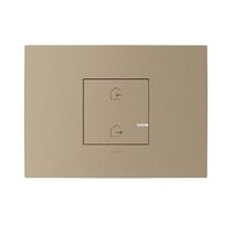 ARTEOR with NETATMO - Wireless Master On/Off Scenario - Horizontal - 1 Gang 2 Module - Champagne