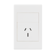 Excel Life 15A Autoswitch Vertical Single Powerpoint Gloss White