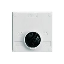 HPM AQUA 35A 1 Gang IP56 Weatherproof Rotary Switch Misty Grey