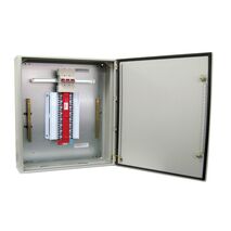 DBX³ - Distribution board IP55 1 DIN standard with main switch grey 24P 250A 800Hx600Wx200Dmm