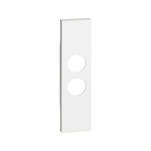 Bticino Living Now 1 Module Dual PAL & F TYype TV Socket Mechanism Cover White