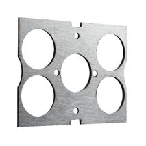 Excel Life - Accessory - Mechanism retention kit for public works department 5 gang white