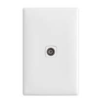 Linea - TV outlet coaxial 1 gang 75 Ohm white
