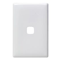 Linea - Coverplate 1 gang white