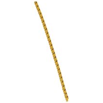 CAB3 - Markers for terminal blocks and wiring 0.15 to 0.5mm² black symbols on yellow background 0.15-0.5mm² symbol / pack of 300