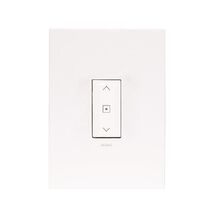 ARTEOR with NETATMO - Smart Roller Blind Switch Vertical - 1 Gang 1Module 3 Wire - White