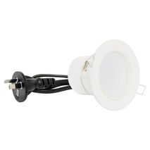 HPM DLI 7W 760lm LED Cool White Dimmable Tilt Downlight with Integrated Driver 90mm White
