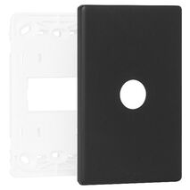 Excel Life Smart Grid & Plate for 1 Gang Switch or Dimmer Matt Black