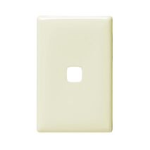 Linea Coverplate 1 gang cream