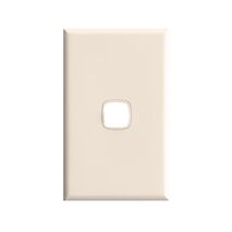 Excel - Grid & plate For 770 series mechanisms - 1 gang cream