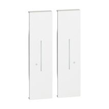 Living Now with Netatmo 2 Gang Wireless Switch Cover White