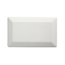 Como - Horizontal coverplate horizontal blank white