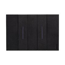 Bticino Living Now 10A 2 Gang Switch Black