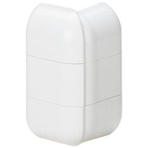 DLP 20x120mm Mini Trunking Exterior Angle White