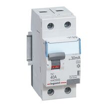 TX³ - RCCB prong type & fork type busbar - AS/NZS 61008-1 A type 30mA - 230V a.c. 2P 80A 2 module