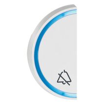 Arteor hotel equipment - BUS/SCS - Round key cover - DO NOT DISTURB+PLEASE CLEAN THE ROOM - white