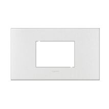 ARTEOR 3 Module Standard Shaver Coverplate White