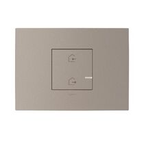 ARTEOR with NETATMO - Wireless Master On/Off Scenario - Horizontal - 1 Gang 2 Module - Aluminium