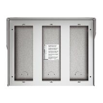 Bticino Sfera 9 Module Wall Mount Box with Rainshield Allmetal