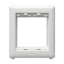 Excel Life 2 Module Panel Mount Adaptor Gloss White